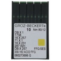 Groz Beckert DB X 1 Duz Dikiş Makinesi İğnesi (İnce Dip) (10 Adet) Groz Beckert DB X 1 Duz Dikiş Makinesi İğnesi (İnce Dip) (10 Adet)