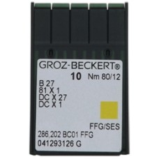 Groz Beckert DC X 27 Overlok Makinesi İğnesi (San* Kesik Uçlu)